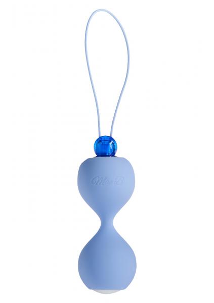 Mae B Soft Touch Vibe Love Balls Blue Sex Toy Product