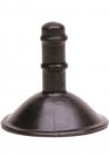 Suction Cup Silicone Black Sex Toy Product