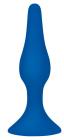 Plug And Play Silicone Bishop Blue Butt Plug Sex Toy Product
