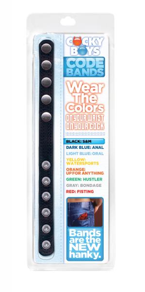 Cocky Boys Code Bands S&M Black Sex Toy Product