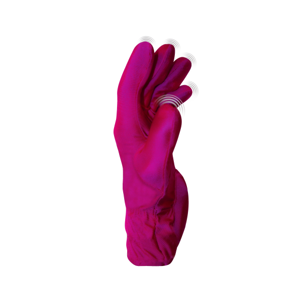 Fukuoku 5 Finger Massage Glove Left Hand -Pink - Small Sex Toy Product