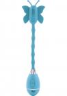 Closet Collection The Celine Bendable Butterfly Wand Silicone Massager Waterproof Turqoise Sex Toy Product