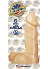 All American Lifeforms Collection 6 Inch With Balls - Beige Sex Toy Product
