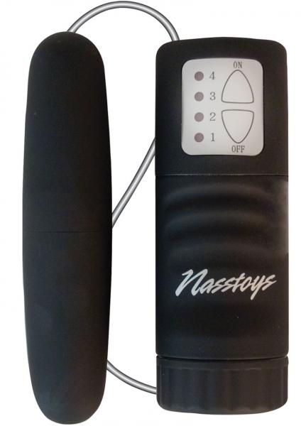 Velvet Bullet Vibrator Waterproof 4 Inch Black Sex Toy Product