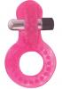 Circle Of Love Vibrating Silicone Cock Ring Pink Sex Toy Product Image 1