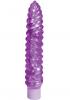Spiral Torpedo Vibrator 7.5 Inch Purple Sex Toy Product Image 1