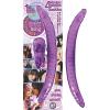 Bendable Double Dong Vibrator Multispeed Lavender Sex Toy Product Image 3