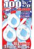 All American Triple Rings - Clear Sex Toy Product Image 2