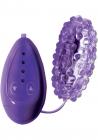 Vibrating Bumpy Bullet 4 Speed Waterproof 3 Inch Purple Sex Toy Product