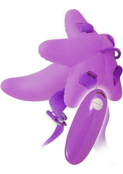 Mini G Spot Strap On Waterproof Purple Sex Toy Product
