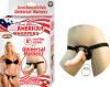 All American Whoppers 8 inches Dong & Universal Harness Beige Sex Toy Product Image 2