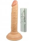 All American Mini Whoppers 5 inches Vibrating Dong Beige Sex Toy Product