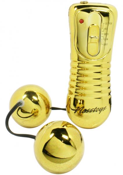 Nen Wa Balls 7 Vibrating Gold Sex Toy Product