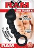 Ram Anal Trainer #3 Silicone Anal Beads 5.5 Inch - Black	 Sex Toy Product Image 2