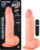 Maxx Men Vibe Straight Dong 9.5 inches Flesh Sex Toy Product Image 2