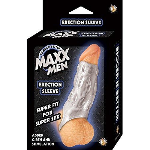 Maxx Men Erection Sleeve Clear Sex Toy Product