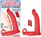 Double Penetrator Studmaker Cockring Red Sex Toy Product