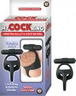 My Cock Ring Vibe Bullet Scrotum Ring Black Sex Toy Product