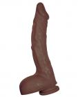 All American Ultra Whoppers 11 inches Curved Dong Brown Sex Toy Product