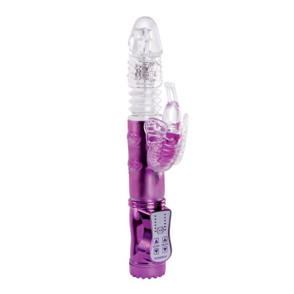 Wyld Vibes Butterfly Purple Rabbit Vibrator Sex Toy Product