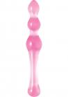 Crystal Premium Glass Kegel Wand Pink 7.5 Inch Sex Toy Product