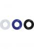 Renegade Stamina Rings Set 3 Assorted Colors Sex Toy Product Image 1