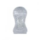 Renegade Twisted Stroker Clear Sex Toy Product