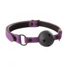 Lust Bondage Ball Gag Purple Sex Toy Product