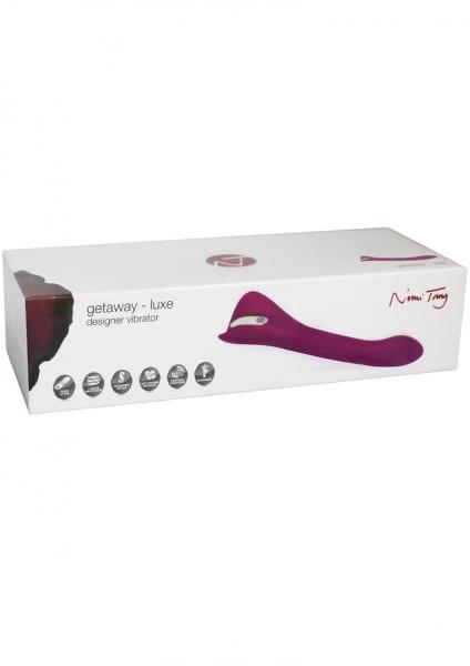 Nomi Tang Getaway Luxe Silicone Vibe Waterproof Red Violet Sex Toy Product