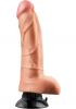 Real Feel Deluxe No 05 Wallbanger Vibrating Dildo Waterproof Flesh 8 Inch Sex Toy Product Image 1