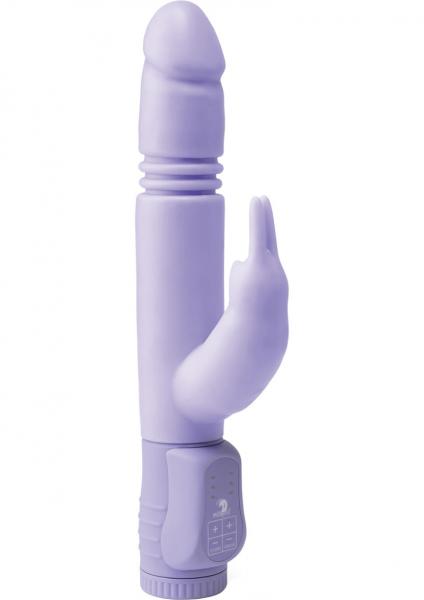 Bouncin Bunny Thrusting Vibrator - Purple Sex Toy Product