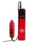 Beyond 2000 HS III Ribbed Bullet Vibrator Red Sex Toy Product