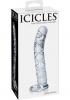 Icicles No 60 G-Spot And P-Spot Glass Probe Clear 6 Inch Sex Toy Product Image 2