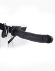 Fetish Fantasy 11 inches Vibrating Hollow Strap On Black Sex Toy Product
