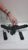 Vibrating Double Delight Strap-On Black Sex Toy Product Image 3
