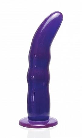 Grooved G-Spot Strap-On - Purple Sex Toy Product