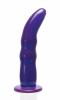 Grooved G-Spot Strap-On - Purple Sex Toy Product Image 4