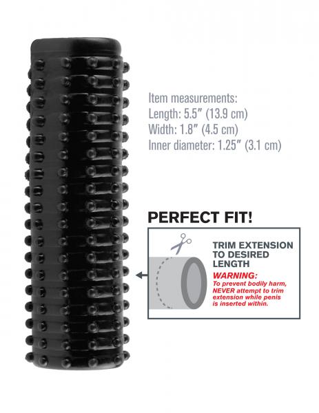 Magic Pleasure Sleeve - Black	 Sex Toy Product