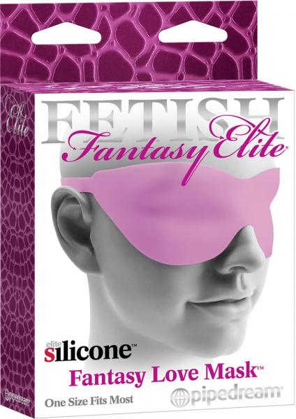 Fetish Fantasy Elite Silicone Fantasy Love Mask Pink Sex Toy Product