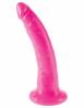 Dillio 7 inches Slim Pink Dildo Sex Toy Product Image 1