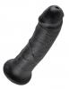 King C*ck 8 Inch Dildo - Black	 Sex Toy Product Image 1