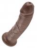 King C*ck 8 Inches Dildo - Brown Sex Toy Product Image 3