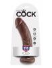 King C*ck 8 Inches Dildo - Brown Sex Toy Product Image 4