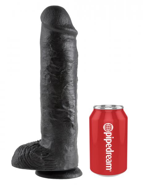 King Cock 11" Cock - Black	 Sex Toy Product