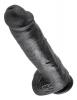 King Cock 11" Cock - Black	 Sex Toy Product Image 3