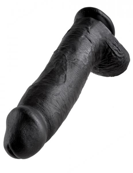 King Cock 12" Cock - Black	 Sex Toy Product
