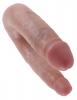 U Shaped Double Trouble Small Dildo Beige	 Sex Toy Product Image 2