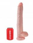 King Cock 14" Cock - Beige Sex Toy Product
