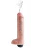 King Cock 10 inches Squirting Cock Balls Beige Sex Toy Product Image 1