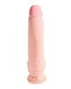King Cock Triple Density 10 inches Fat Dildo with Balls Beige Sex Toy Product Image 2